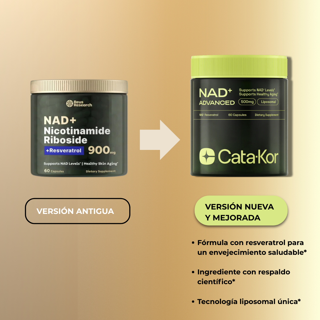 NMN + NAD Liposomal con Resveratrol